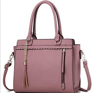 NWOT BRAND NEW Mauve Tote/Shoulder Bag